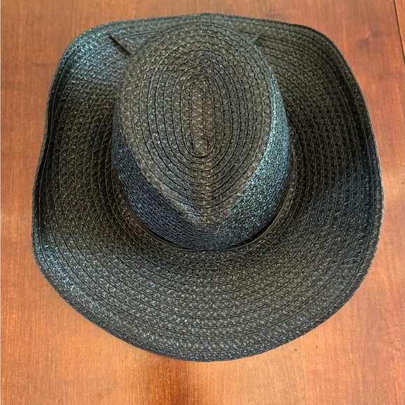 ERIC JAVITS black western style hat. Never worn. - Picture 5 of 8